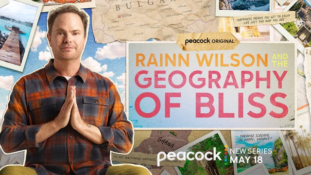 Rainn Wilson in Geography of Bliss Show on Peacock